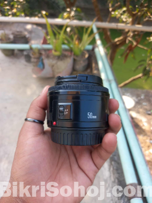Camera600d+50mm prime lens